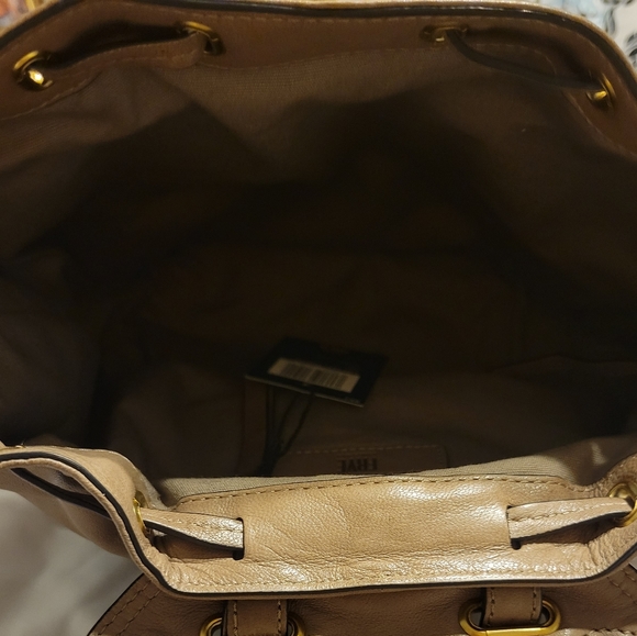 FRYE Ilana Leather Backpack BNWT - Picture 8 of 12